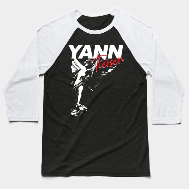 Yann Tiersen French Baseball T-Shirt by rararizky.bandung